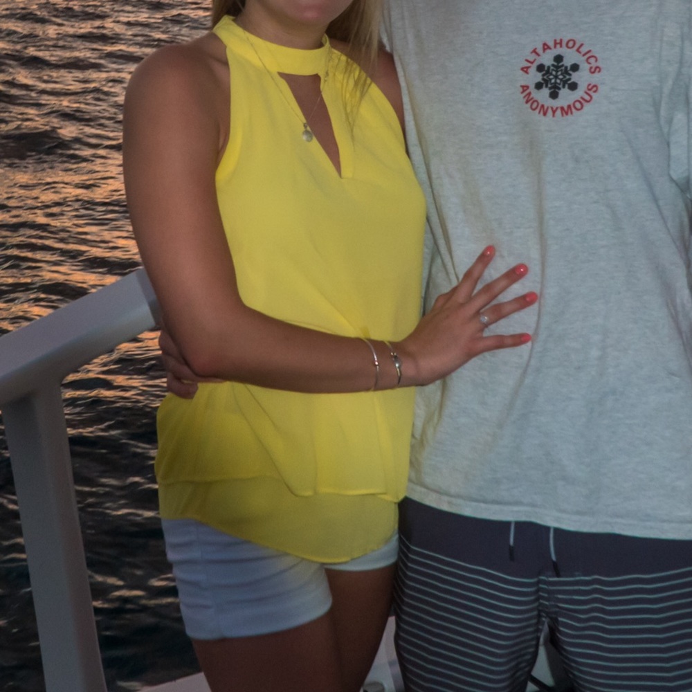 Yellow shirt